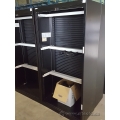 Clearance Black Roll Up Front Storage Filing Cabinet